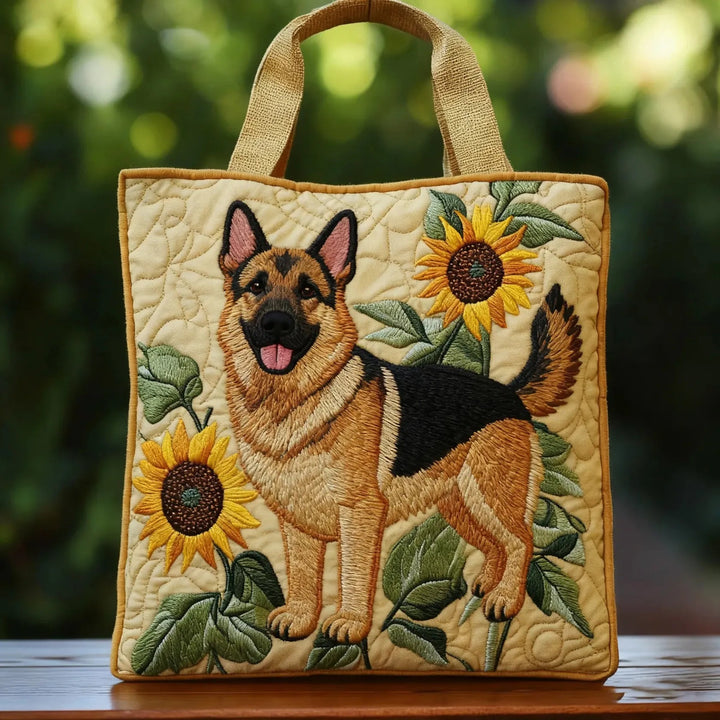 Artisan Bag - German Shepherd Floral
