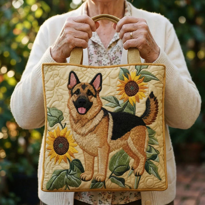 Artisan Bag - German Shepherd Floral