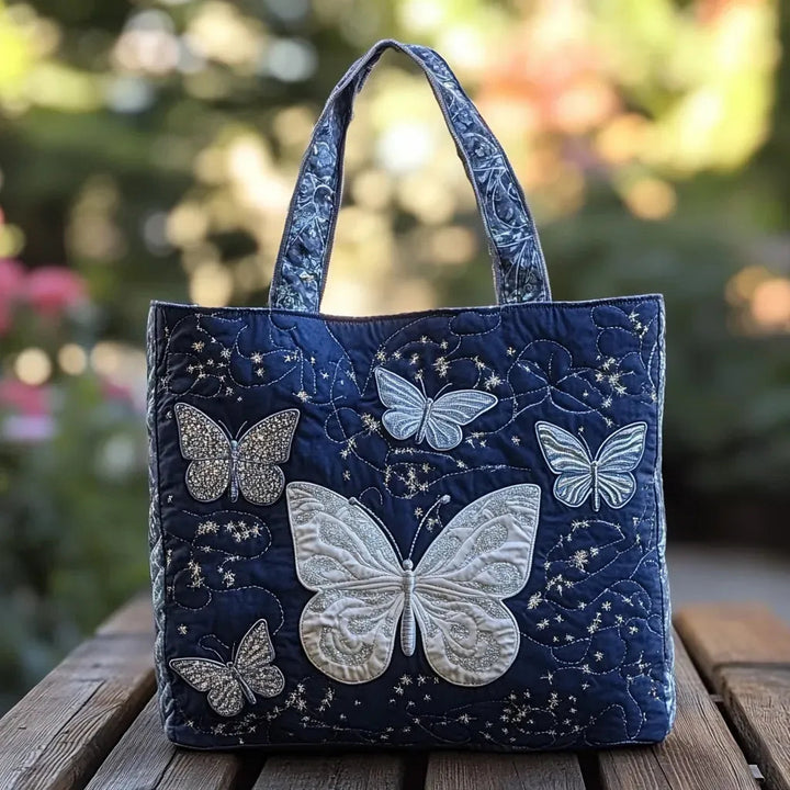 Artisan Bag - Silver Butterfly