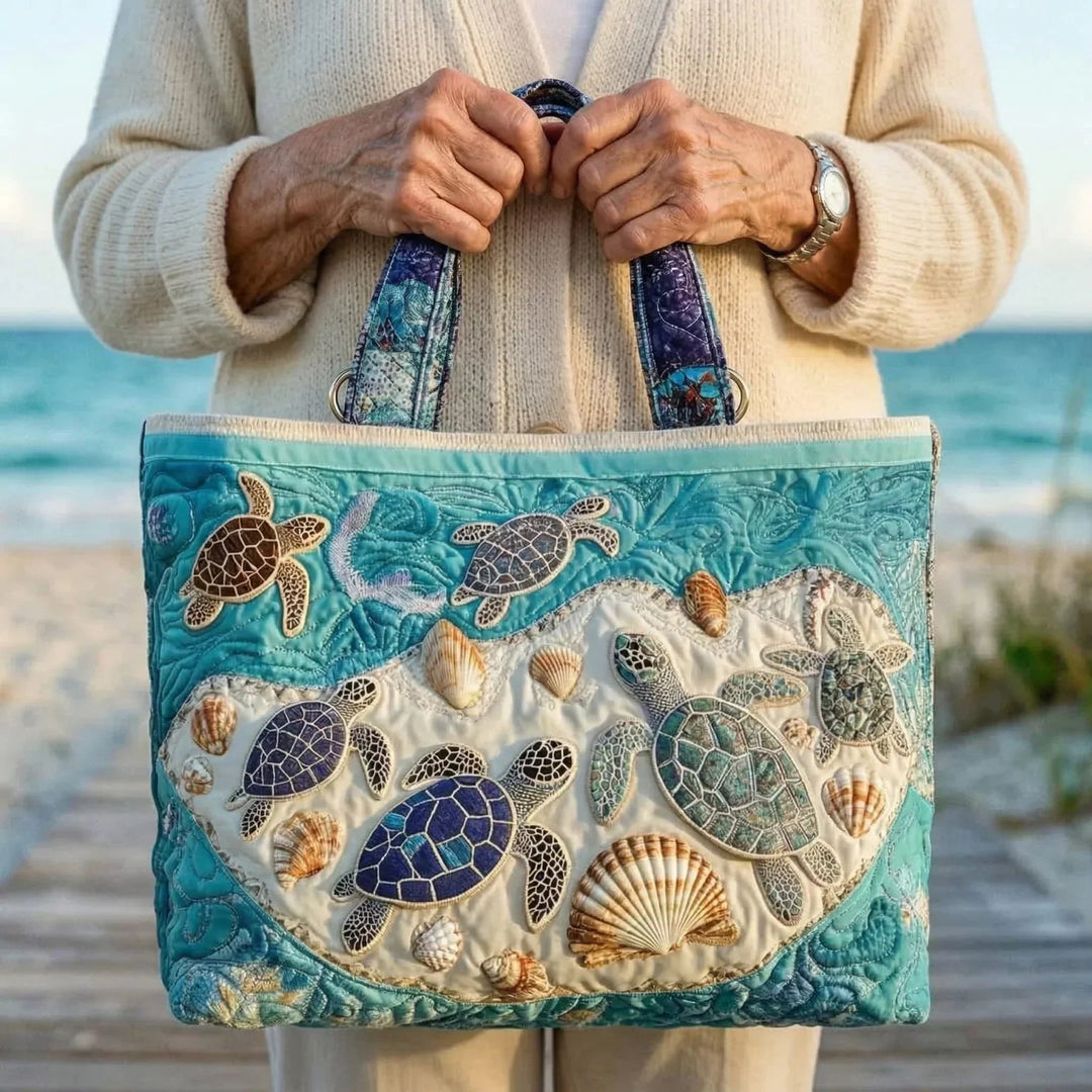 Artisan Tote - Turtle Love