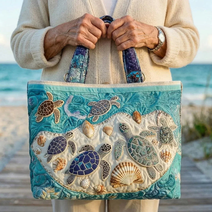 Artisan Tote - Turtle Love