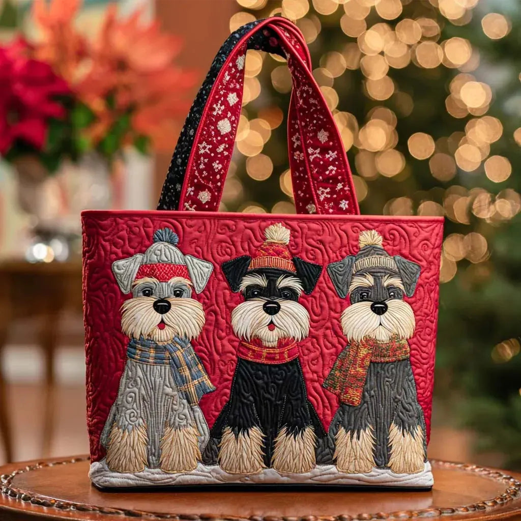 Artisanal Bag - Trio of Schnauzers