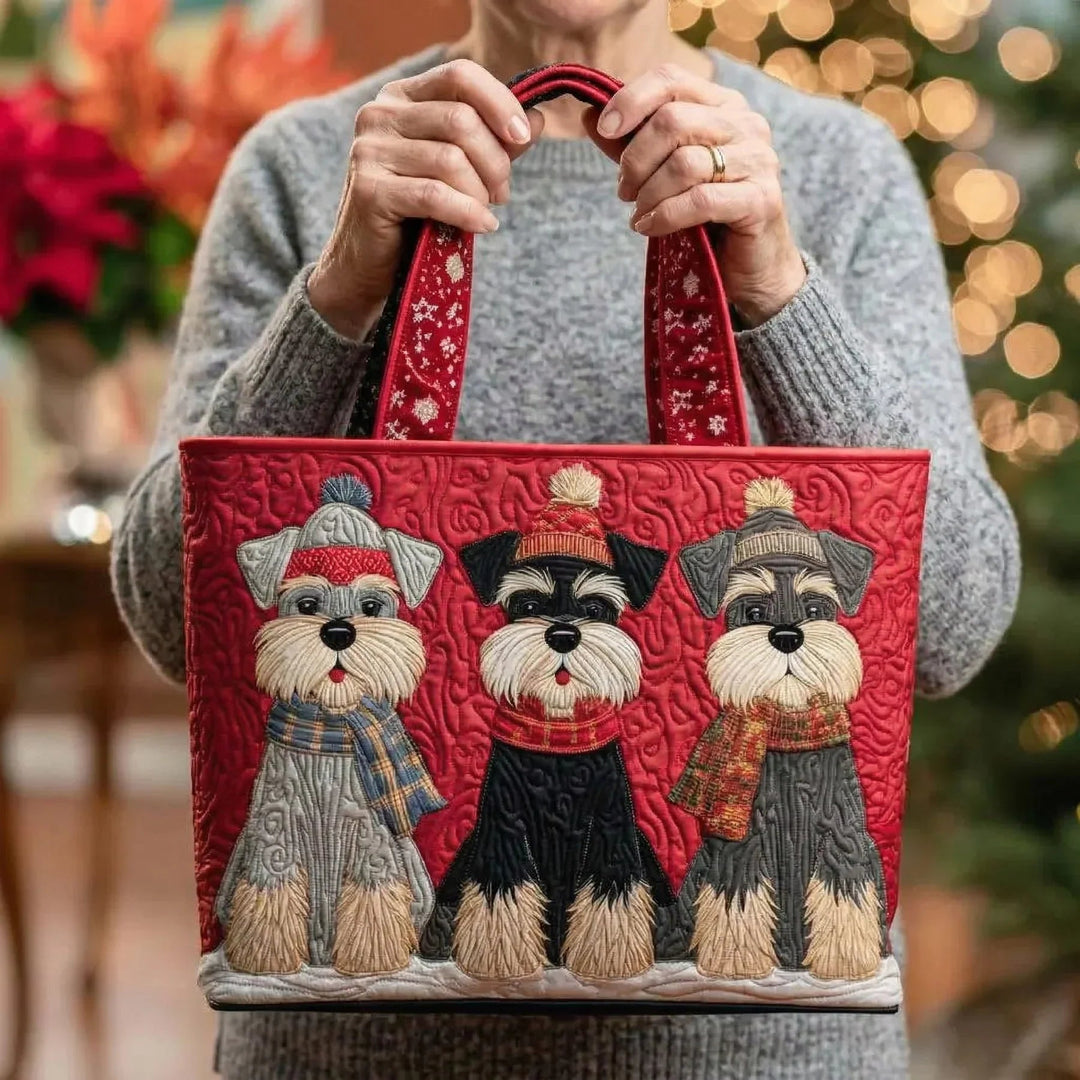 Artisanal Bag - Trio of Schnauzers