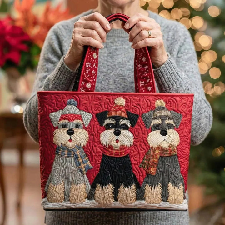 Artisanal Bag - Trio of Schnauzers