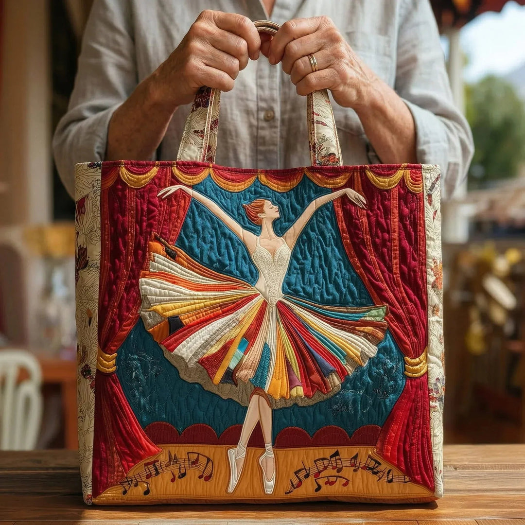Quilted Bag - Elegant Ballerina
